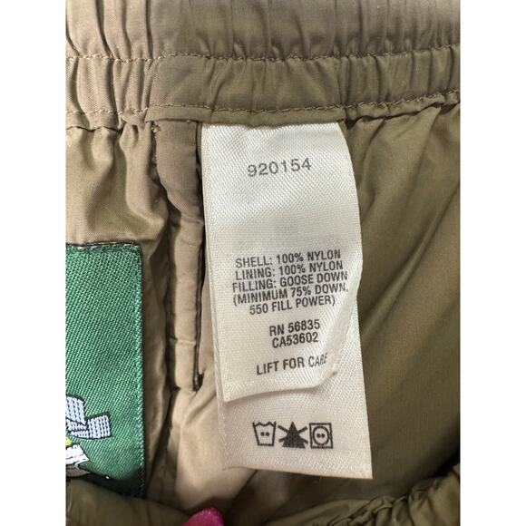 Cabelas Pants Mens Large Northern Goose Down Puffer Base Layer Snow Ski Hunting - Picture 6 of 7